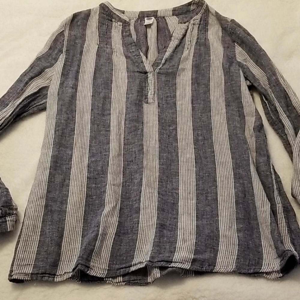 Linen Blend Tunic